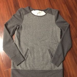 Ann Taylor Loft gray sweater